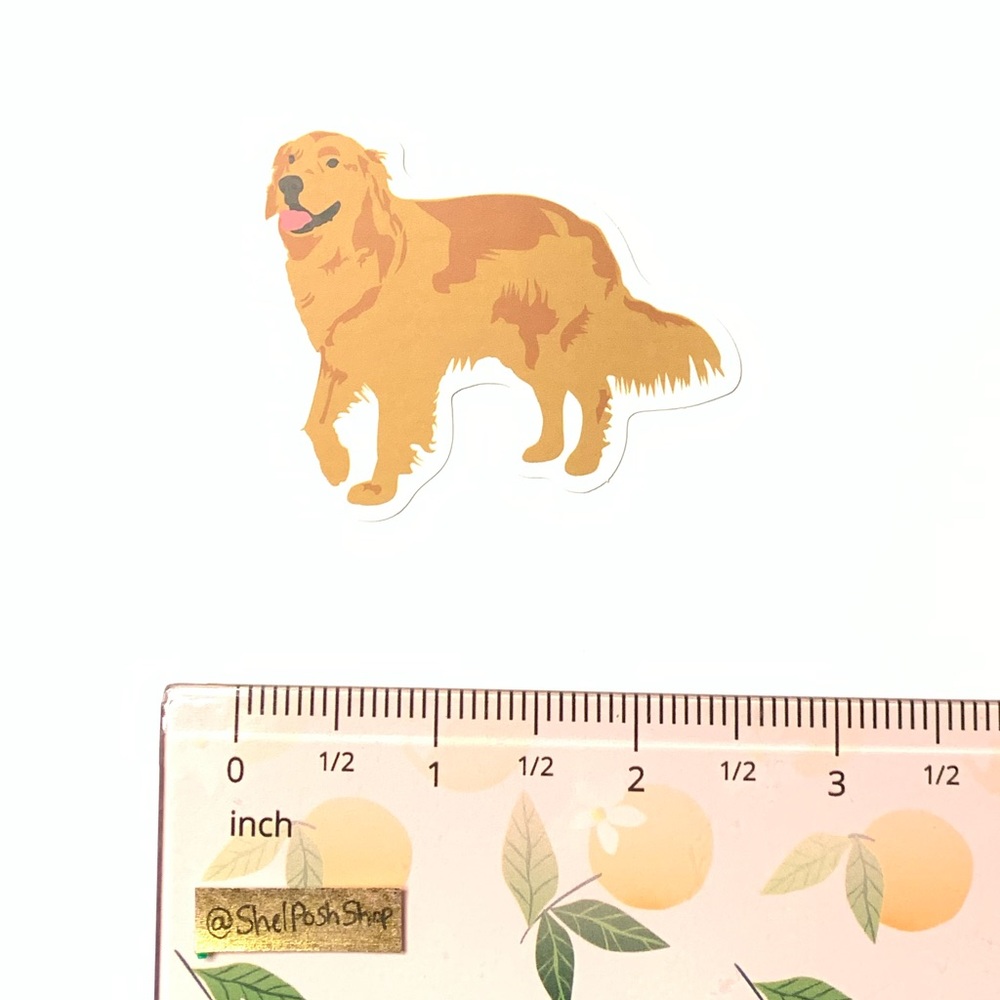 Golden Retriever Sticker - Picture 2 of 2